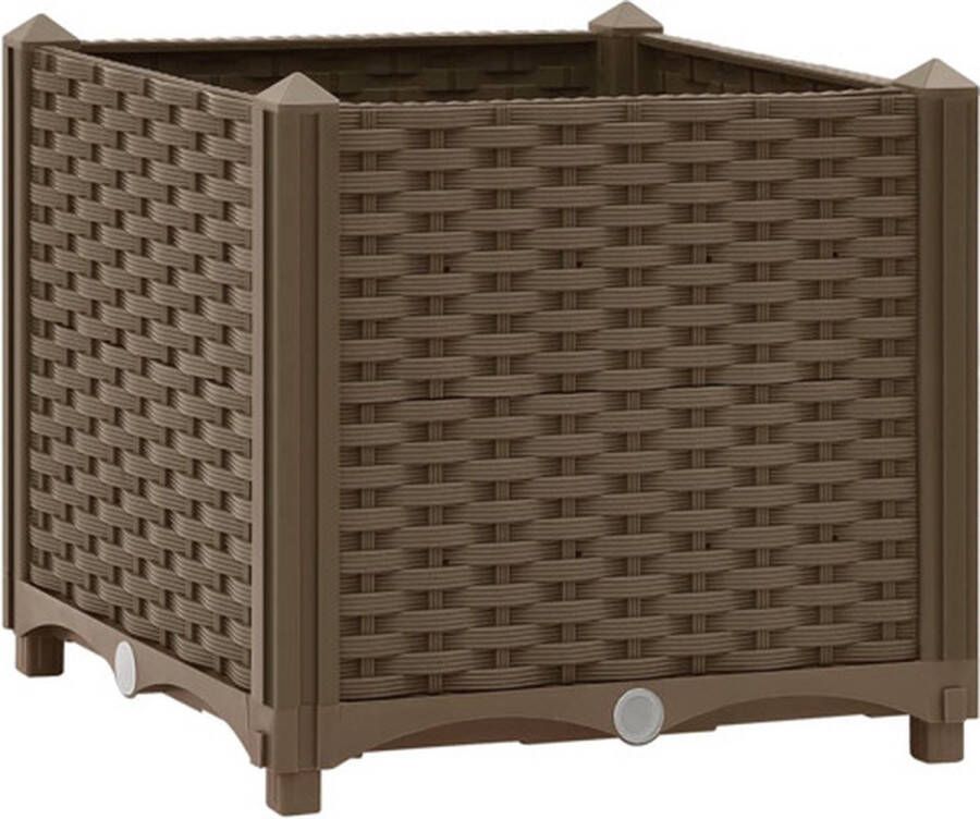VidaXL -Plantenbak-verhoogd-40x40x38-cm-polypropyleen