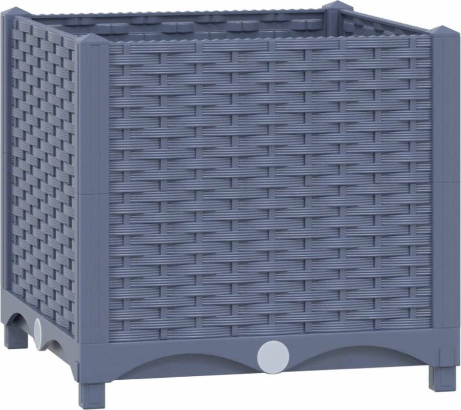 VidaXL -Plantenbak-verhoogd-40x40x38-cm-polypropyleen