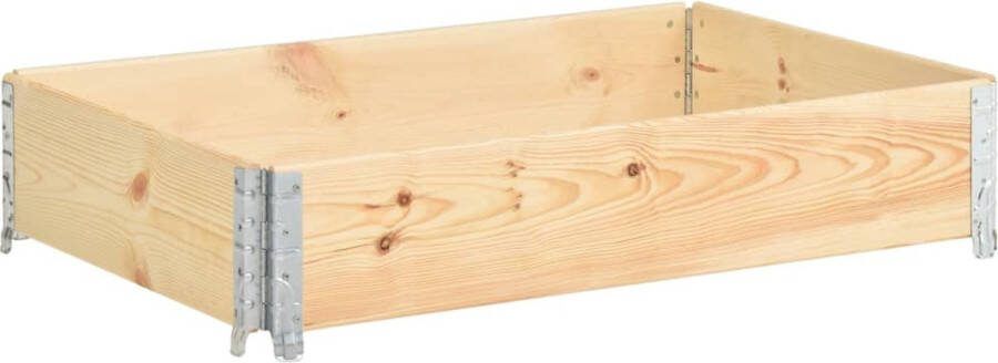 VidaXL -Plantenbak-verhoogd-50x100-cm-massief-grenenhout