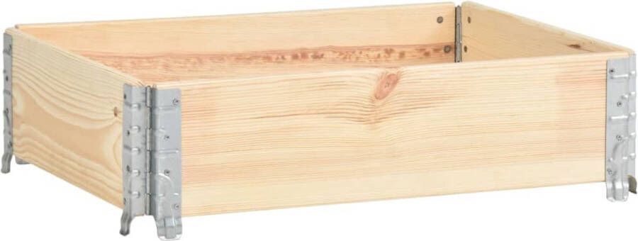 VidaXL -Plantenbak-verhoogd-60x80-cm-massief-grenenhout