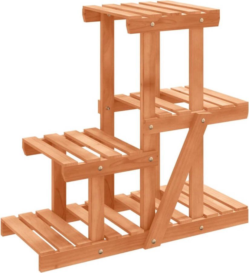 VidaXL -Plantenstandaard-58x25x51-cm-massief-vurenhout