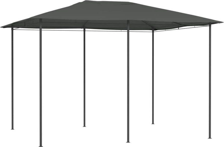 VidaXL -Prieel-160-g m²-3x4x2 6-m-antracietkleurig
