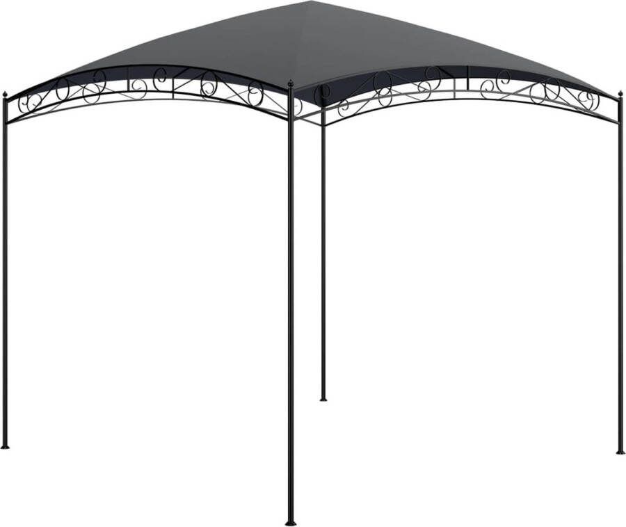 VidaXL -Prieel-180-g m²-3x3x2 65-m-antraciet