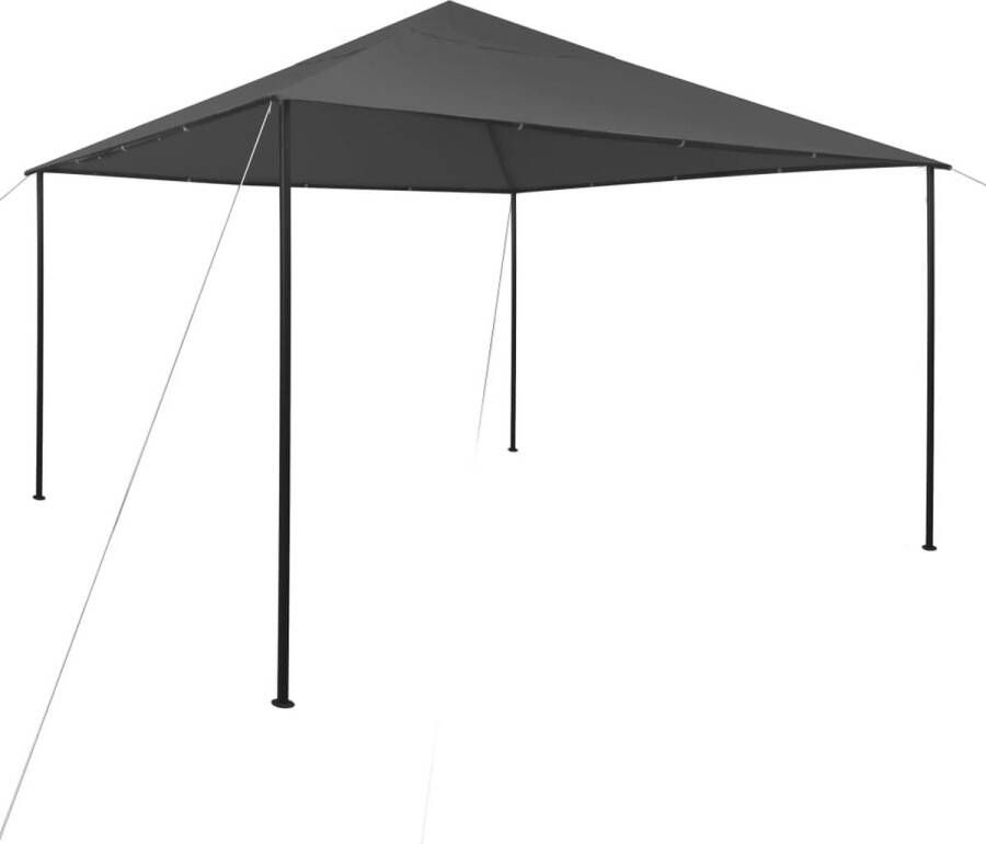 VidaXL -Prieel-180-g m²-4x4x3-m-antracietkleurig