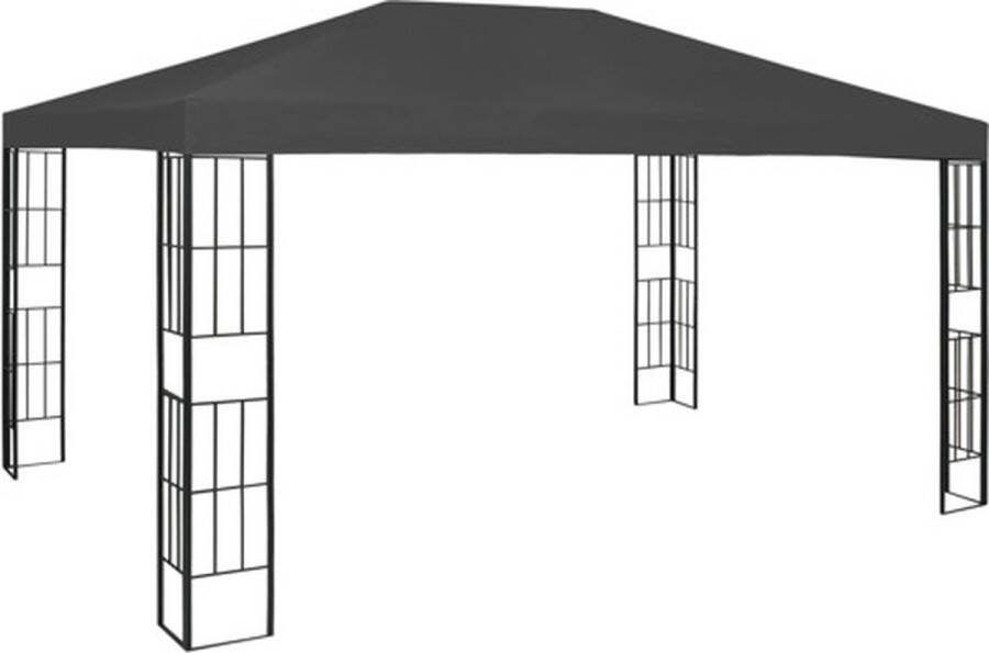 VidaXL -Prieel-3x4-m-antraciet