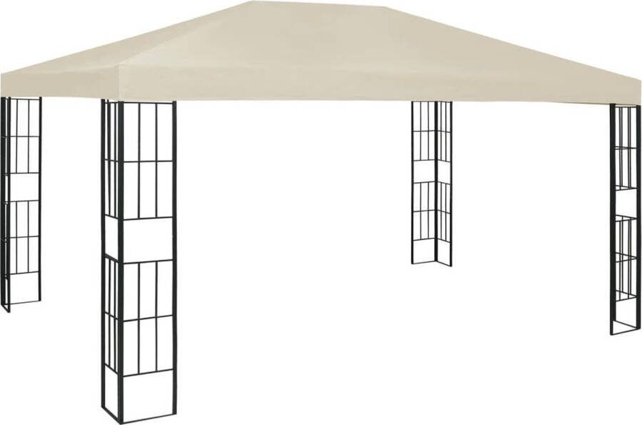 VidaXL -Prieel-3x4-m-crème