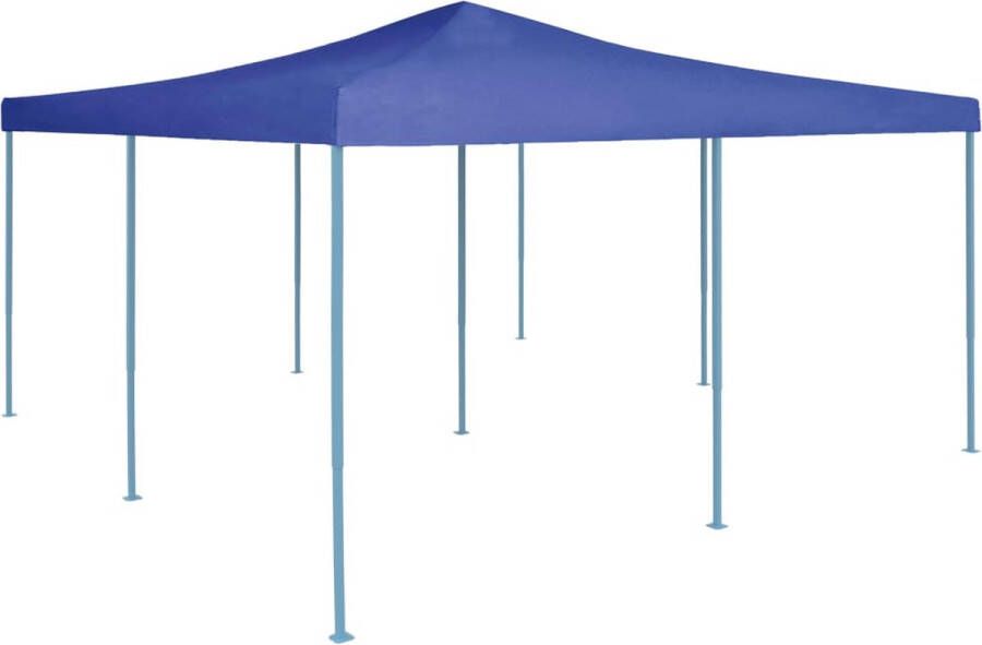 VidaXL -Prieel-inklapbaar-5x5-m-blauw