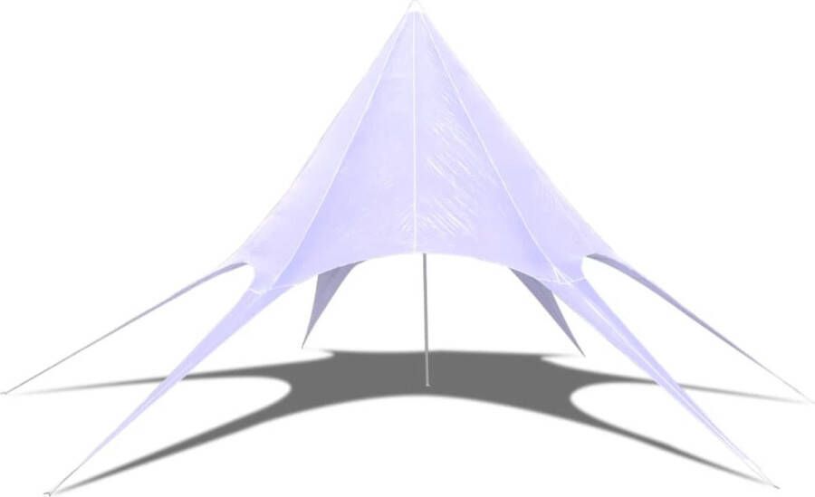 VidaXL Partytent Zeshoekige piramidetent Estrella 10 m