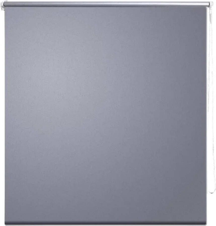 VidaXL -Rolgordijn-verduisterend-120-x-230-cm-grijs