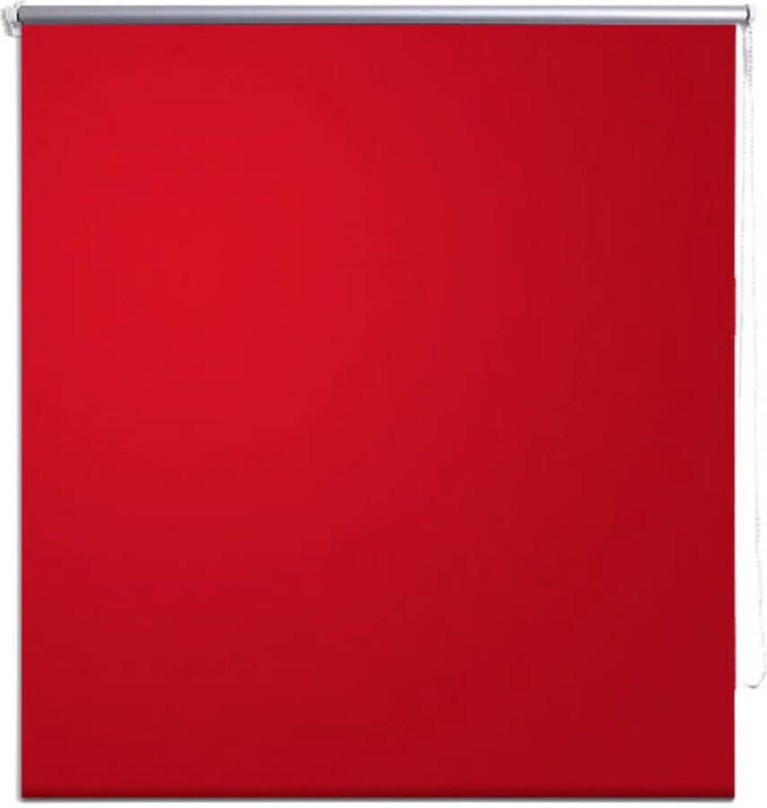 VidaXL -Rolgordijn-verduisterend-120-x-230-cm-rood