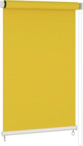 VidaXL Rolgordijn voor buiten 140x230 cm geel