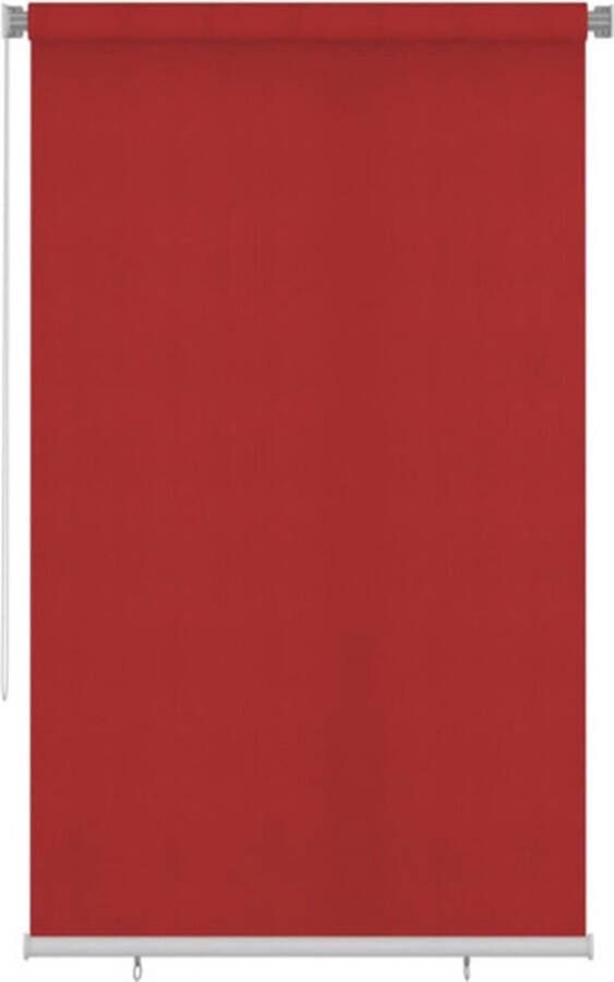 VidaXL -Rolgordijn-voor-buiten-140x230-cm-HDPE-rood
