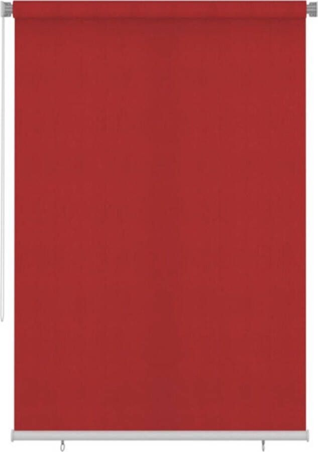 VidaXL -Rolgordijn-voor-buiten-160x230-cm-HDPE-rood