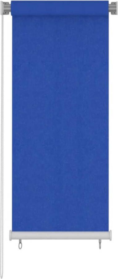 VidaXL -Rolgordijn-voor-buiten-60x140-cm-HDPE-blauw