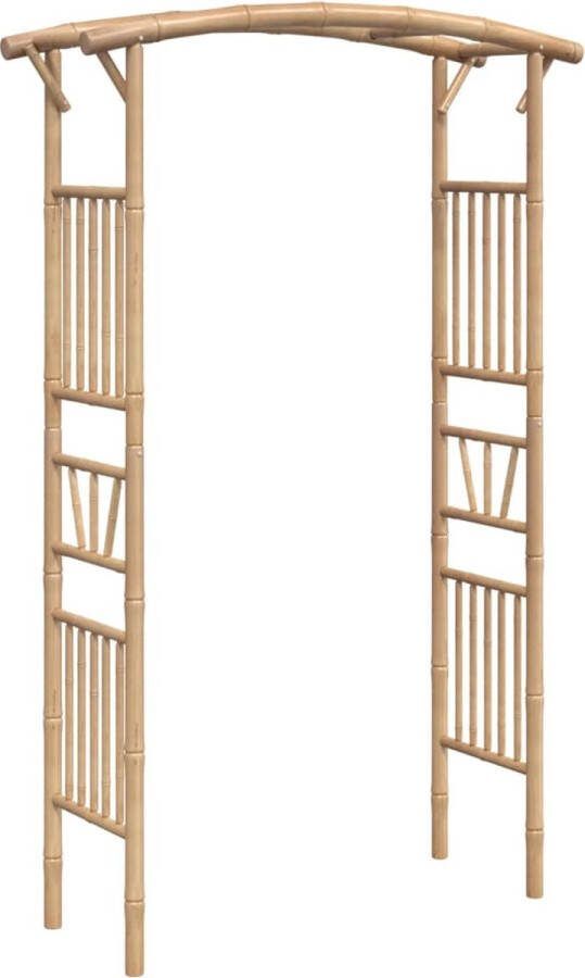 VidaXL -Rozenboog-118x40x187-cm-bamboe