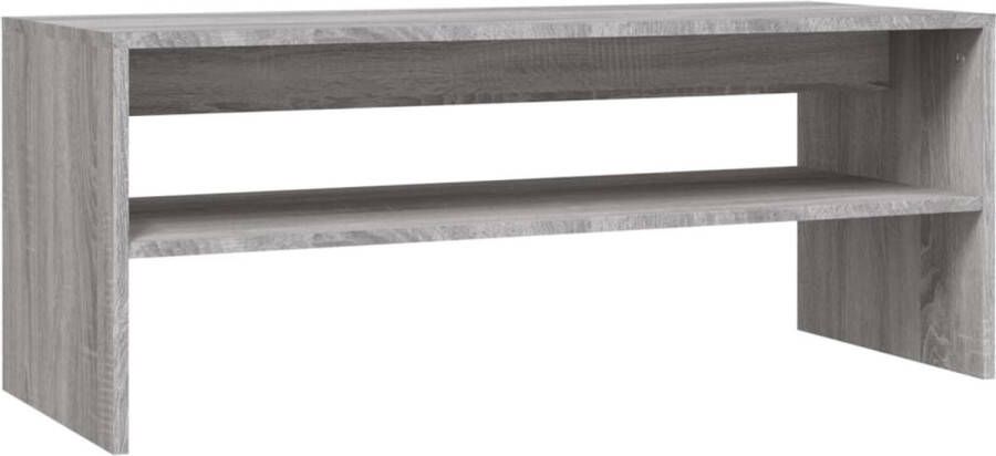 VidaXL -Salontafel-100x40x40-cm-bewerkt-hout-grijs-sonoma-eikenkleurig