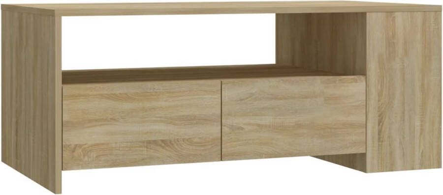 VidaXL -Salontafel-102x55x42-cm-bewerkt-hout-sonoma-eikenkleurig