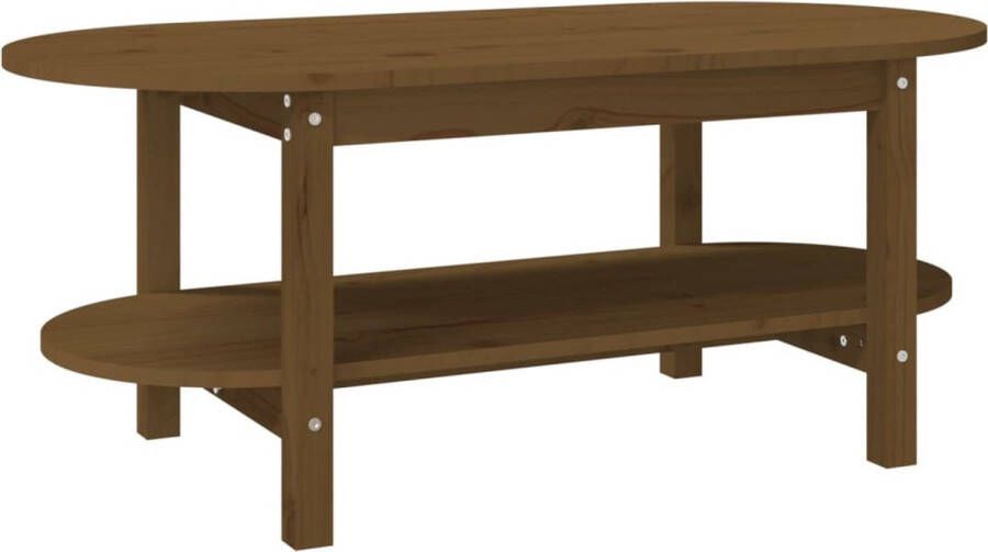 VidaXL -Salontafel-110x55x45-cm-massief-grenenhout-honingbruin