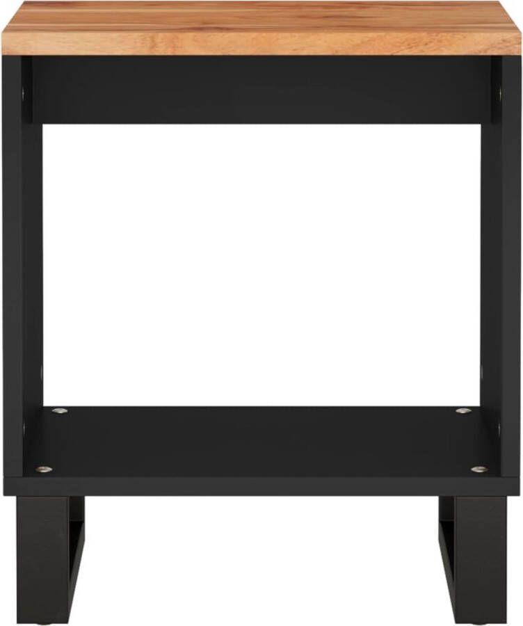 VidaXL -Salontafel-40x31x46-cm-massief-acaciahout-en-bewerkt-hout