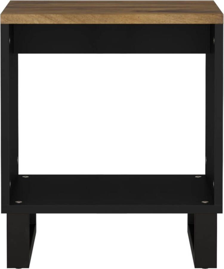 VidaXL -Salontafel-40x31x46-cm-massief-mangohout-en-bewerkt-hout