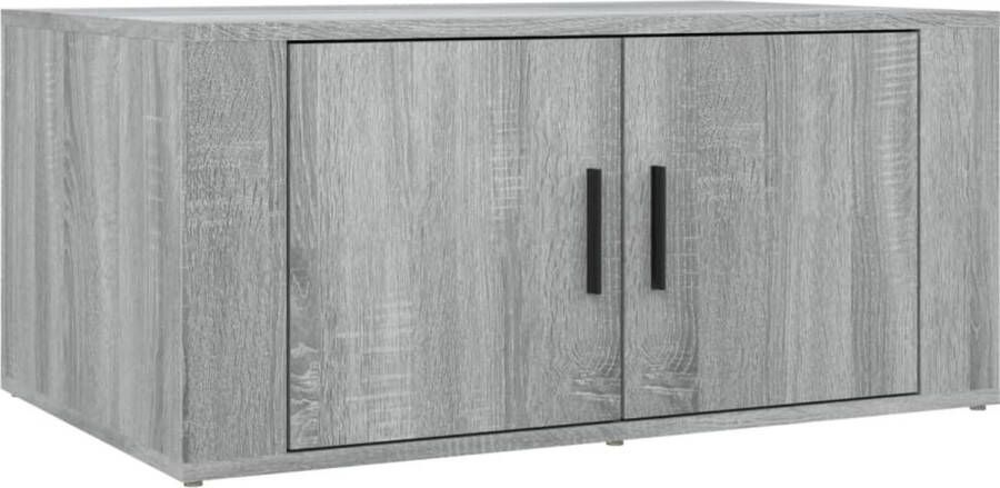 VidaXL -Salontafel-80x50x36-cm-bewerkt-hout-grijs-sonoma-eikenkleurig