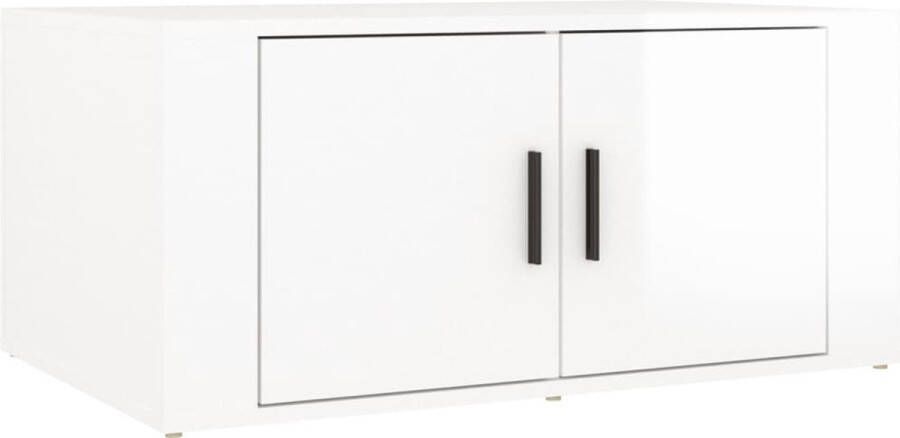 VidaXL -Salontafel-80x50x36-cm-bewerkt-hout-hoogglans-wit