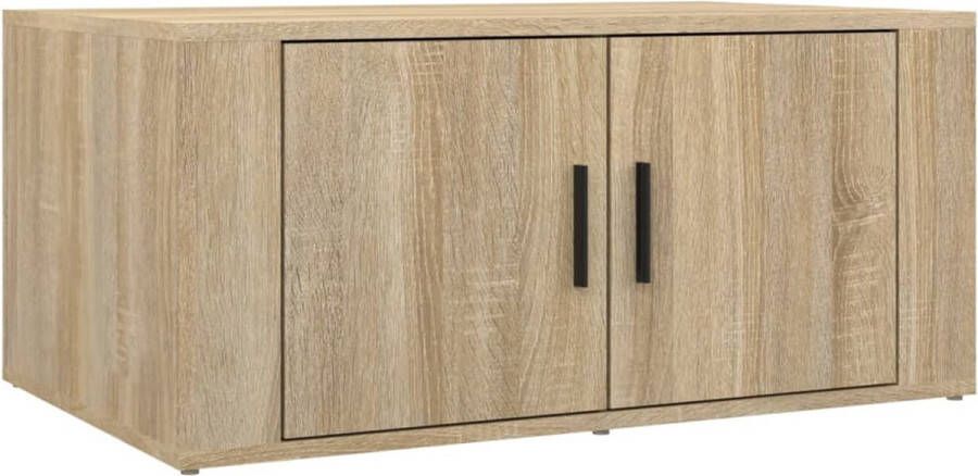 VidaXL -Salontafel-80x50x36-cm-bewerkt-hout-sonoma-eikenkleurig