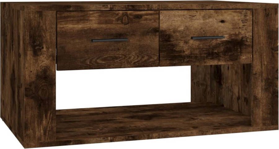 VidaXL -Salontafel-80x50x40-cm-bewerkt-hout-gerookt-eikenkleurig