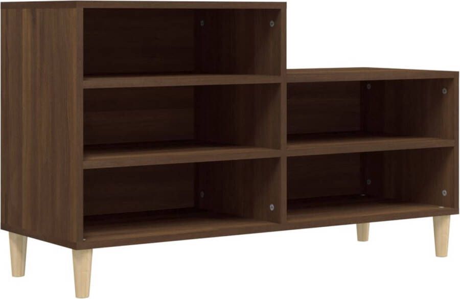 VidaXL -Schoenenkast-102x36x60-cm-bewerkt-hout-bruineikenkleurig