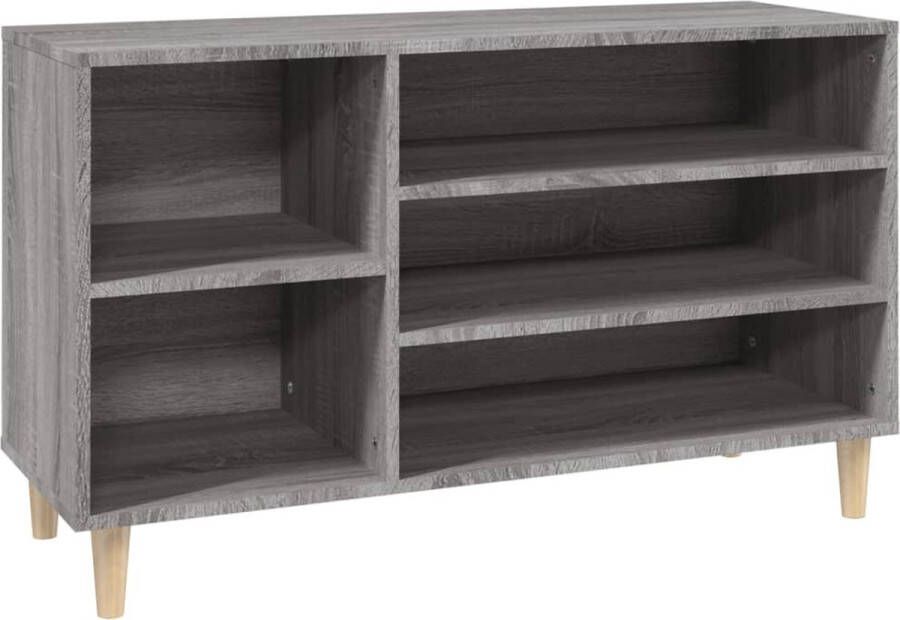 VidaXL -Schoenenkast-102x36x60-cm-bewerkt-hout-sonoma-grijs