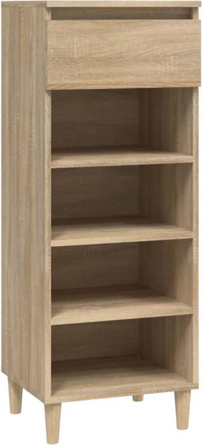 VidaXL -Schoenenkast-40x36x105-cm-bewerkt-hout-sonoma-eikenkleurig