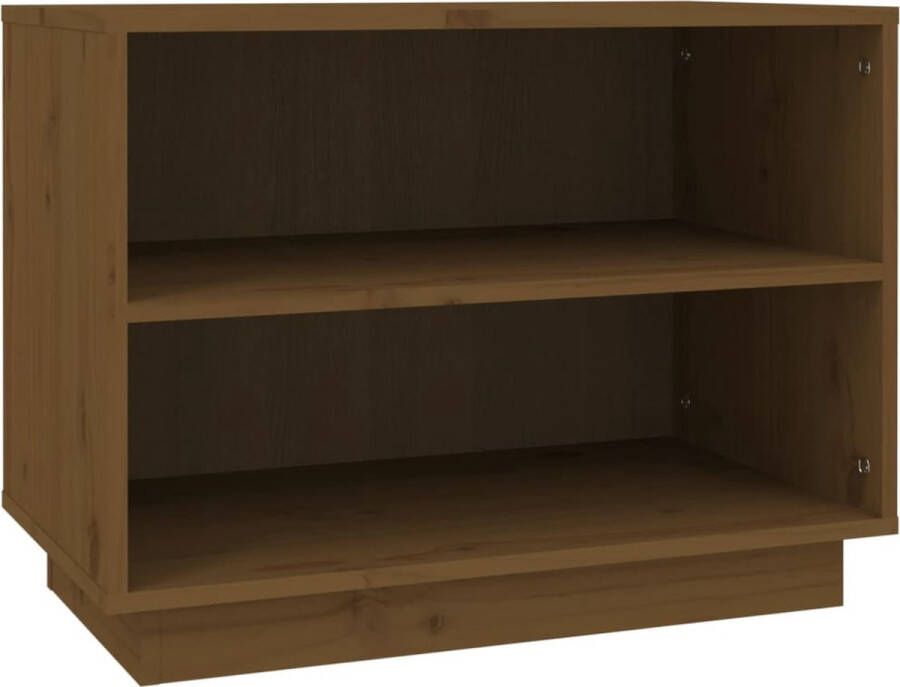 VidaXL -Schoenenkast-60x34x45-cm-massief-grenenhout-honingbruin