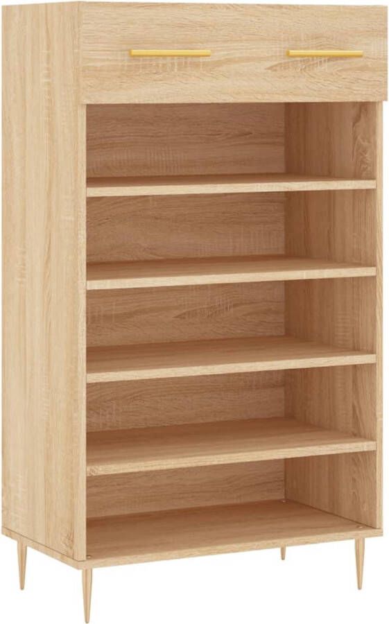 VidaXL -Schoenenkast-60x35x105-cm-bewerkt-hout-sonoma-eikenkleurig