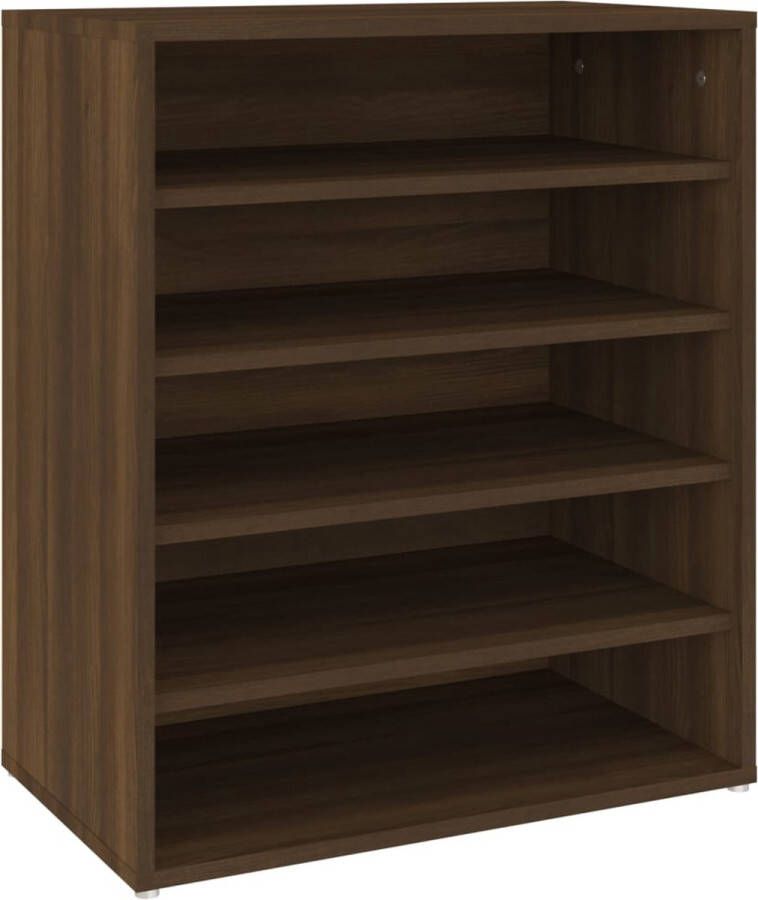 VidaXL -Schoenenkast-60x35x70-cm-bewerkt-hout-bruineikenkleurig