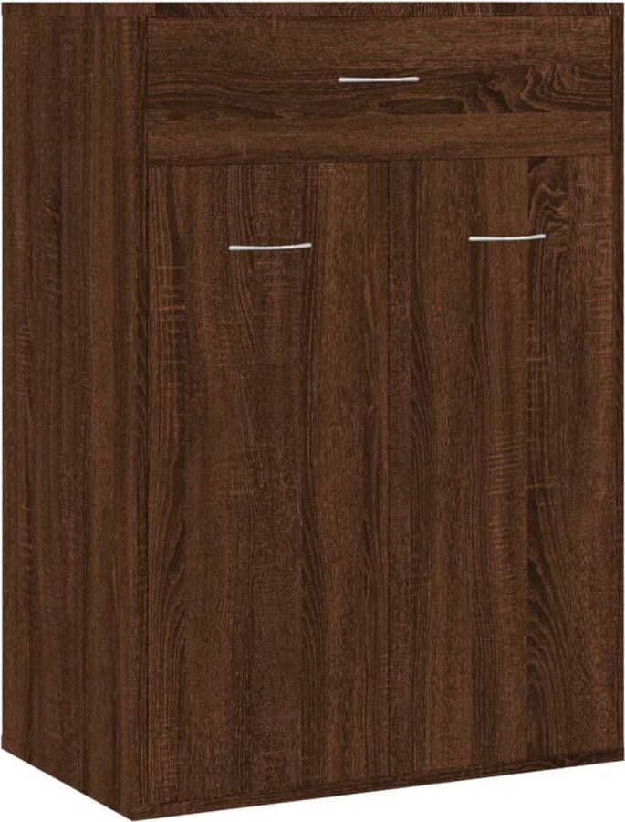 VidaXL -Schoenenkast-60x35x84-cm-bewerkt-hout-bruineikenkleurig