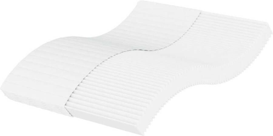 VidaXL -Schuimmatras-hardheid-H2-H3-140x200-cm-wit