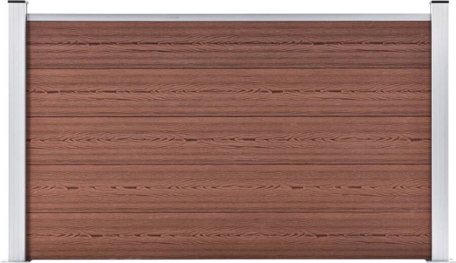 VidaXL -Schutting-180x105-cm-HKC-bruin