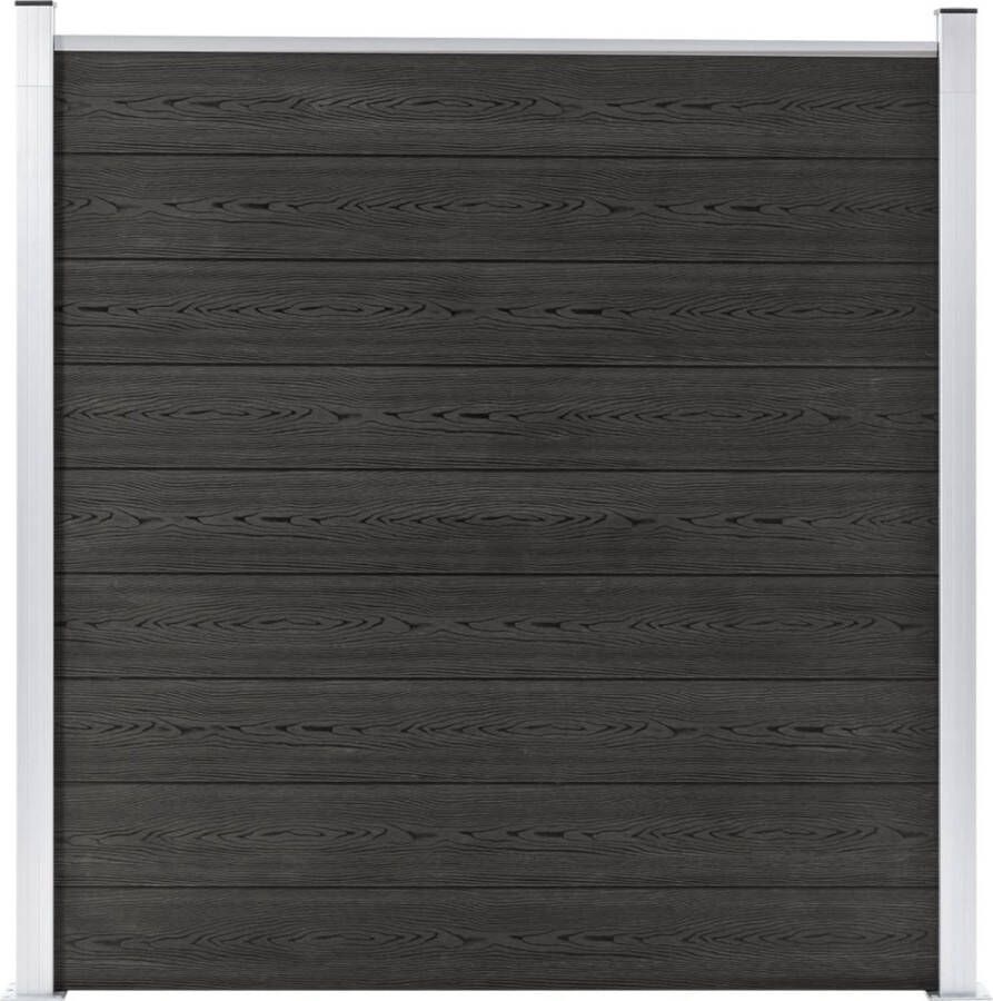 VidaXL -Schutting-180x186-cm-HKC-grijs
