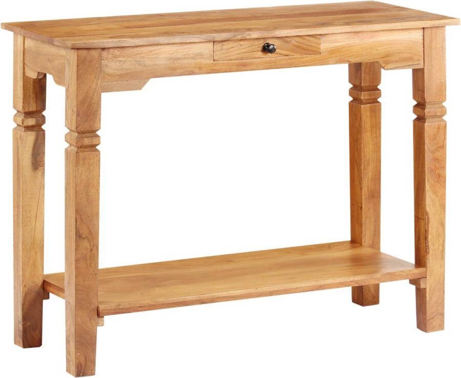 VidaXL Sidetable 100x40x76 cm massief acaciahout