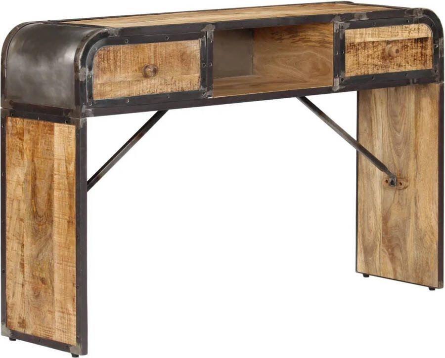 VidaXL Sidetable 120x30x75 cm massief mangohout