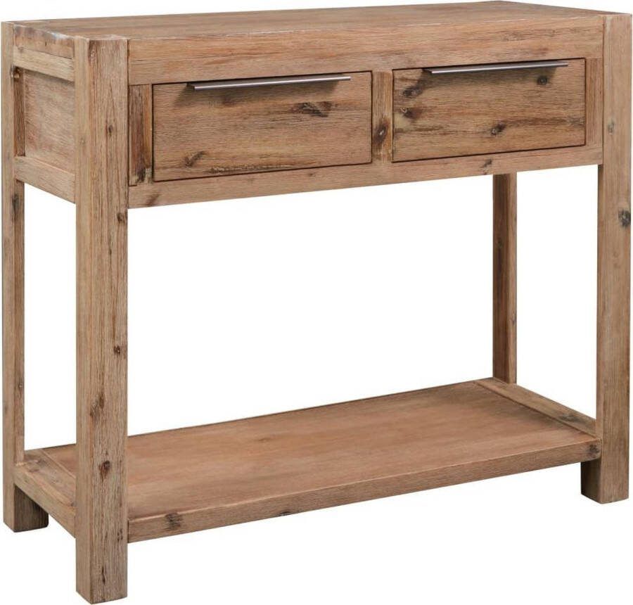 VidaXL Sidetable 82x33x73 cm massief acaciahout