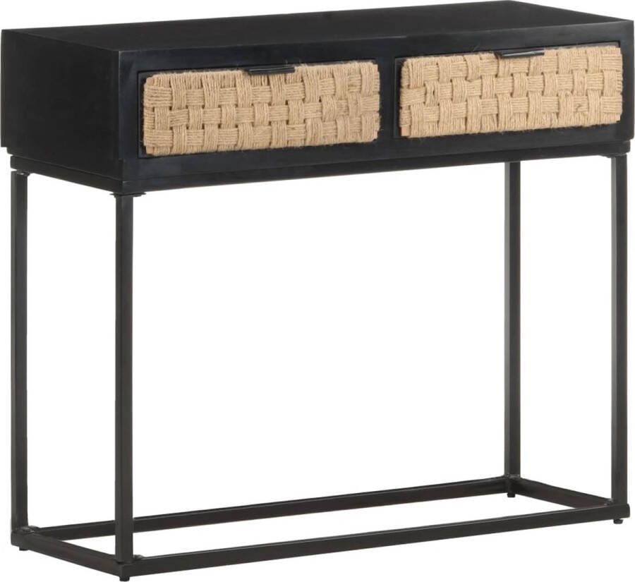 VidaXL Sidetable 90x35x76 cm massief mangohout