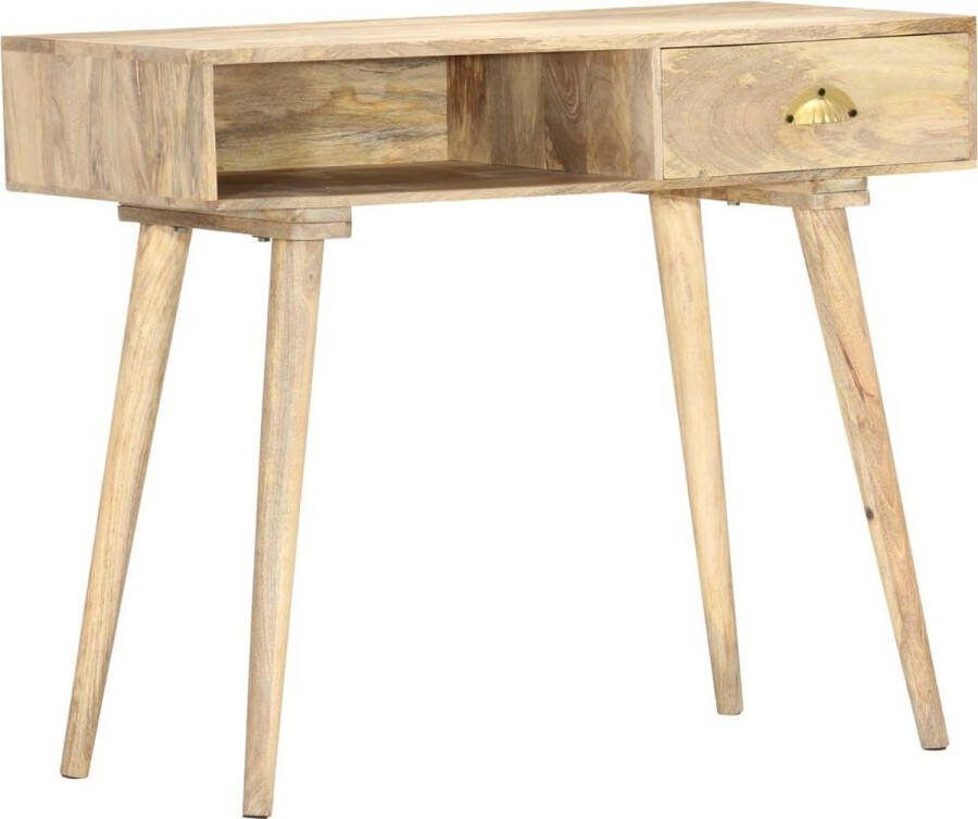 VidaXL Sidetable 90x45x75 cm massief mangohout