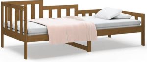 VidaXL Slaapbank 80x200 cm massief grenenhout honingbruin