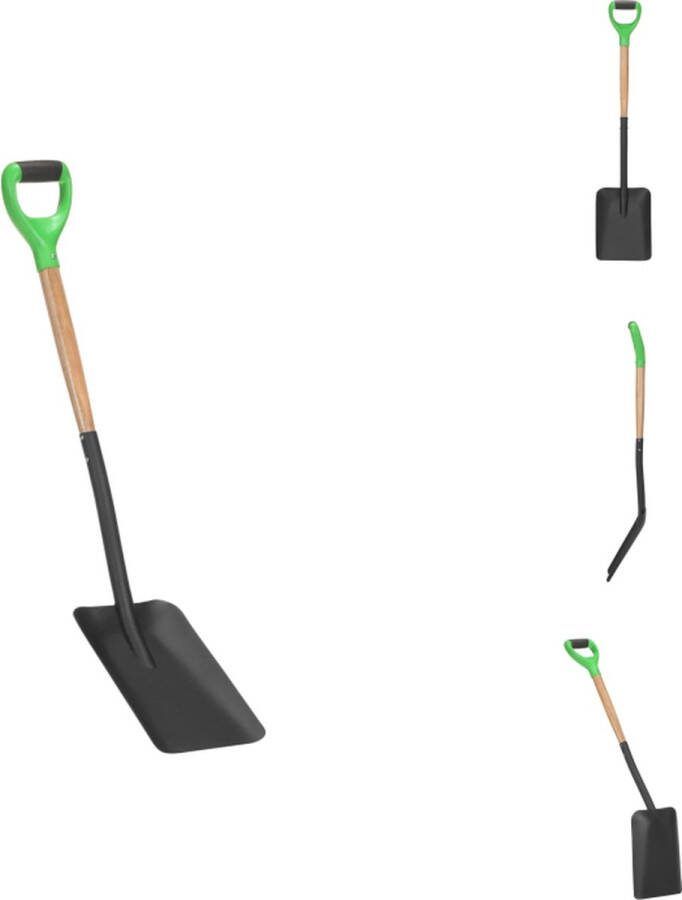 VidaXL Spade tuin gereedschap 23 x 32 cm Staal Schoffel