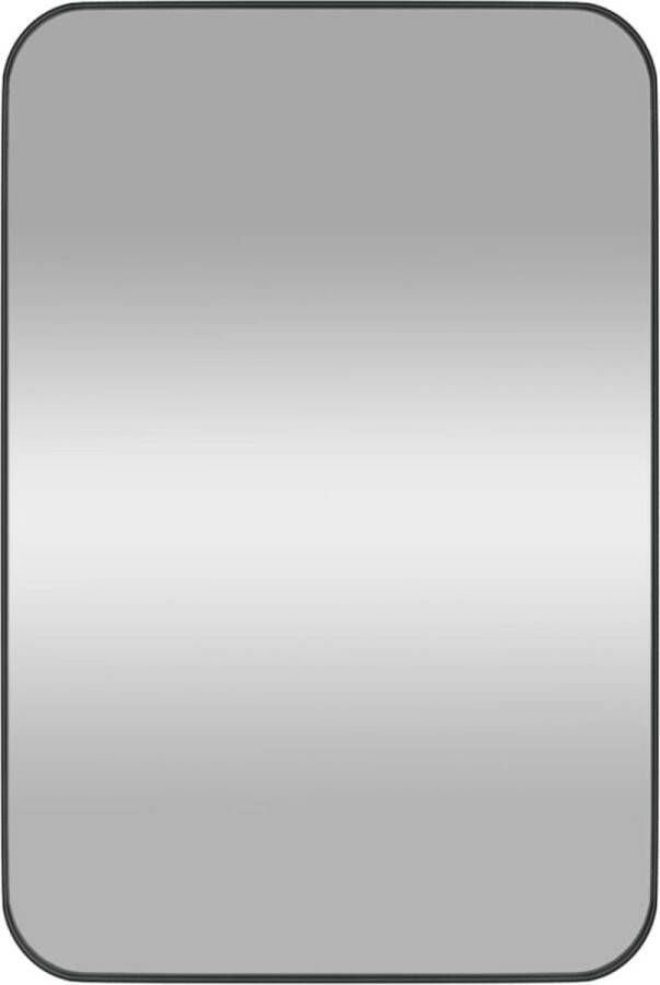 VidaXL -Spiegel-wandgemonteerd-40x60-cm-rechthoek-zwart