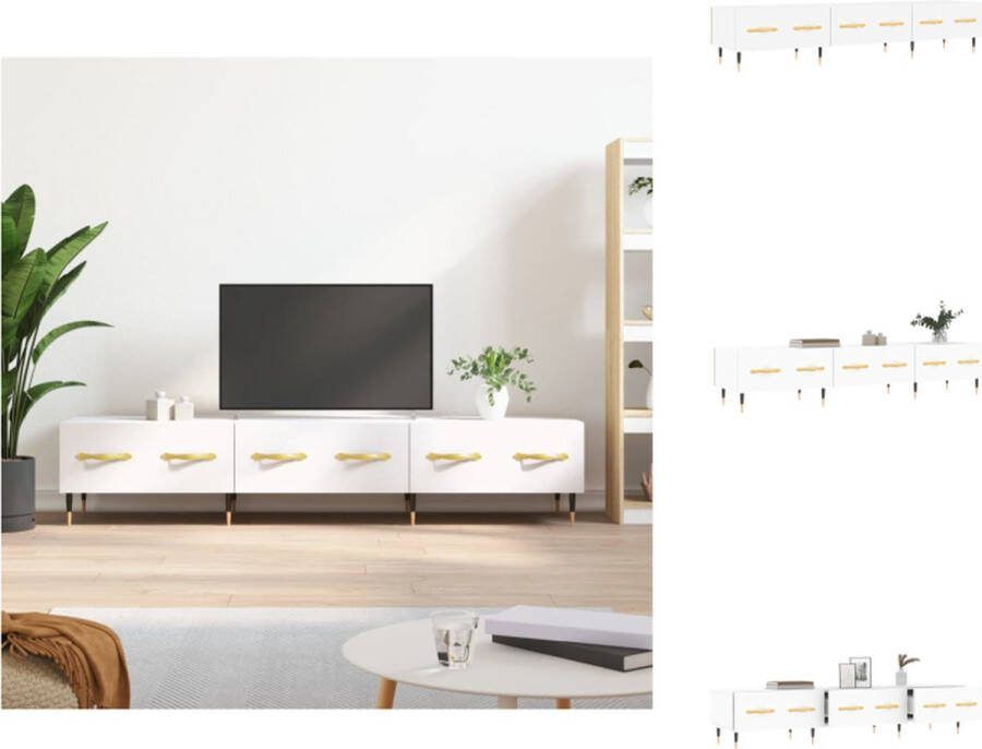VidaXL Televisiekast Tv-meubel 150x36x30 cm Stevig en praktisch Kast