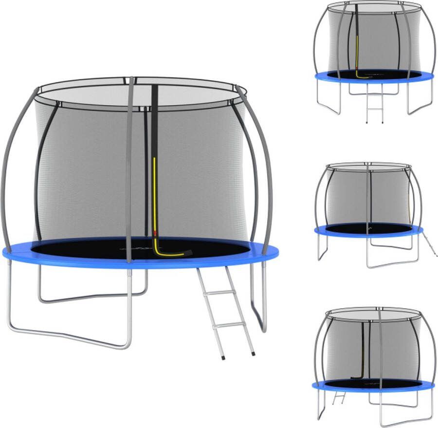 VidaXL Trampoline Ronde Trampolineset 305 x 76 cm GS gecertificeerd Trampoline