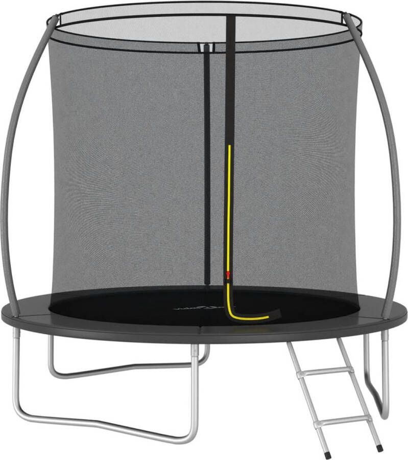 VidaXL Trampolineset rond 100 kg 244x55 cm