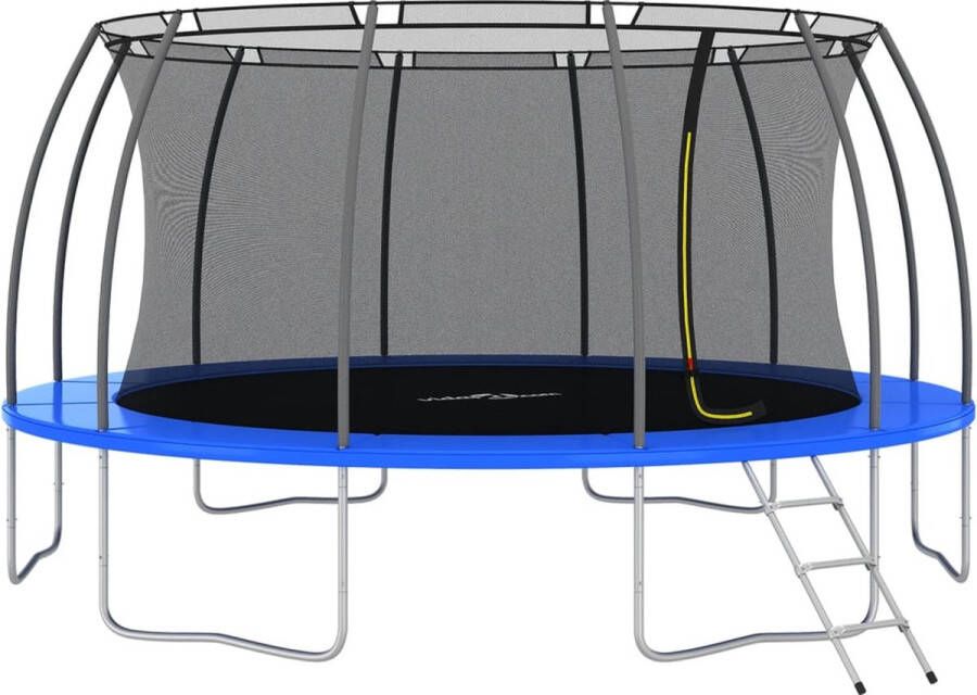 VidaXL Trampolineset rond 150 kg 488x90 cm